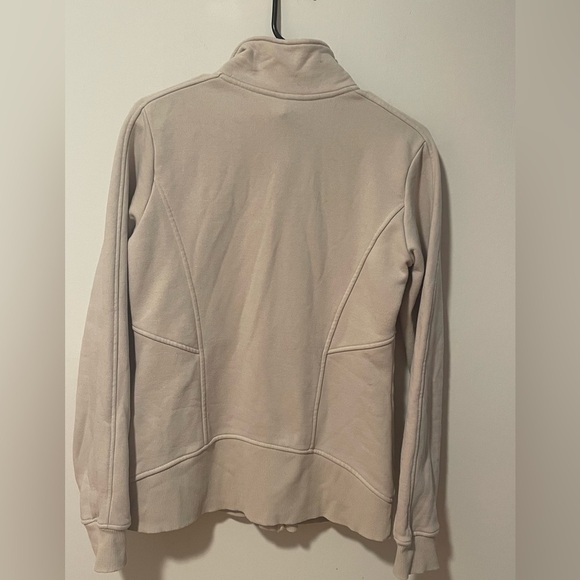 MPG Cream Bomber/Track Jacket Lightweight Athletic Design Women’s M - Picture 5 of 8